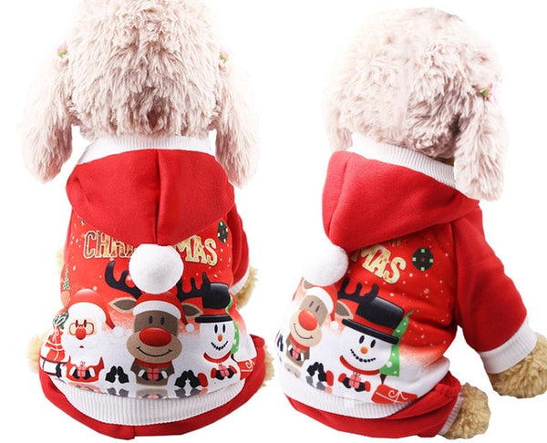 Christmas Hoodies for Dogs